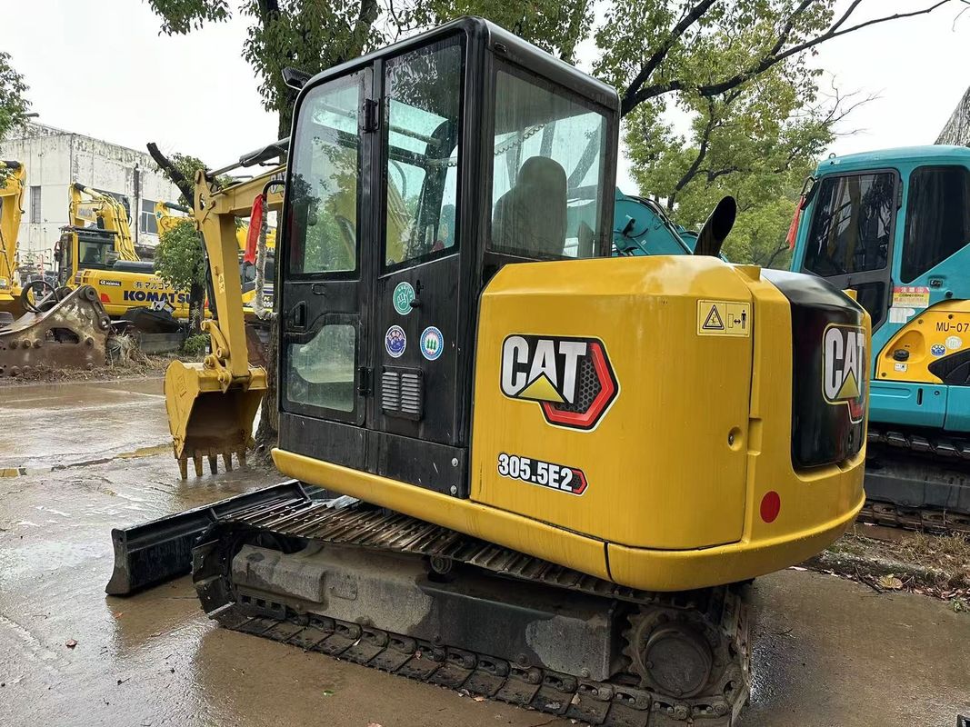 5.5 toneladas Excavadoras mini-crawler usadas CAT 305.5E