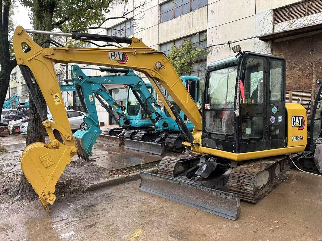 5.5 toneladas Excavadoras mini-crawler usadas CAT 305.5E