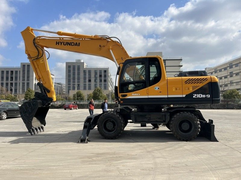 Excavadoras usadas Hyundai 210w-9 de 21 toneladas