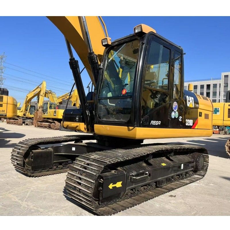 Excavadora Caterpillar 320 D com motor elétrico C6.4 Motor para construção