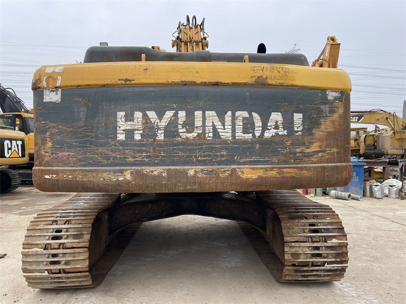 Excavadora Hyundai 220LC-9S original de alto desempenho usada com 112 kW de potência do motor