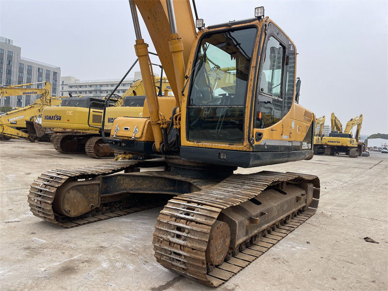 Excavadora Hyundai 220LC-9S original de alto desempenho usada com 112 kW de potência do motor