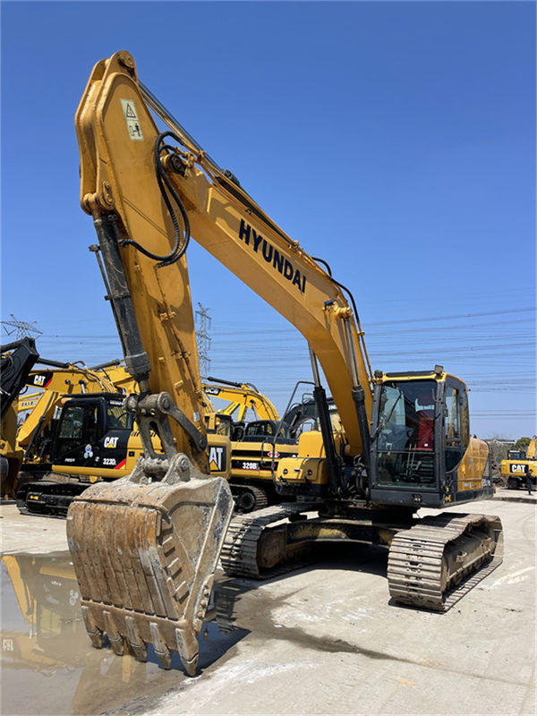 Coréia Usada Hyundai R220LC-9S Excavador Hyundai 220 Crawler Digger
