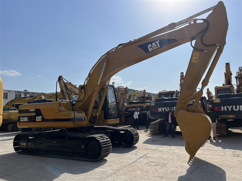 Limpeza Usada Caterpillar 320BL Excavator 20 toneladas Excavator de gato Em boas condições