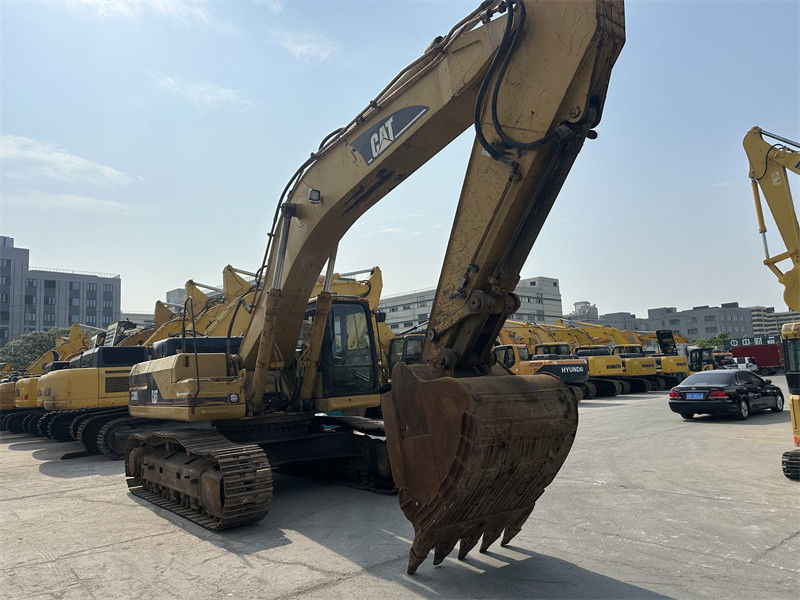 Excavadora Caterpillar 330BL original e usada, de 30 toneladas