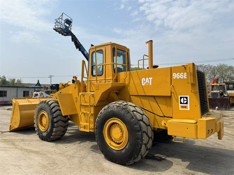 Carregador de rodas CAT 966E original usado Caterpillar CAT 966 Carregador frontal pronto para envio