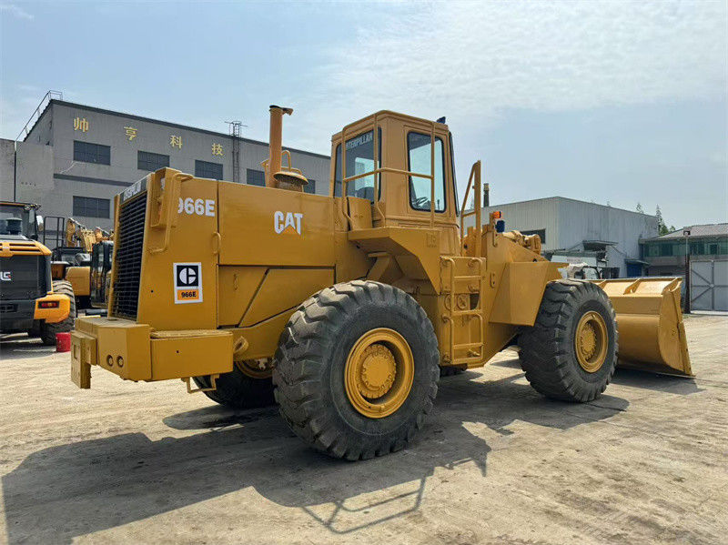 Carregador de rodas CAT 966E original usado Caterpillar CAT 966 Carregador frontal pronto para envio
