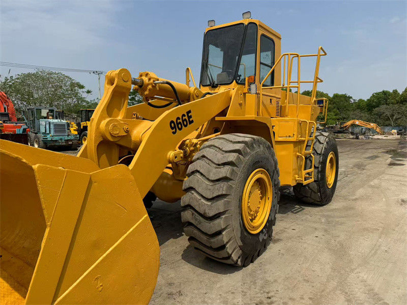 Carregador de rodas CAT 966E original usado Caterpillar CAT 966 Carregador frontal pronto para envio