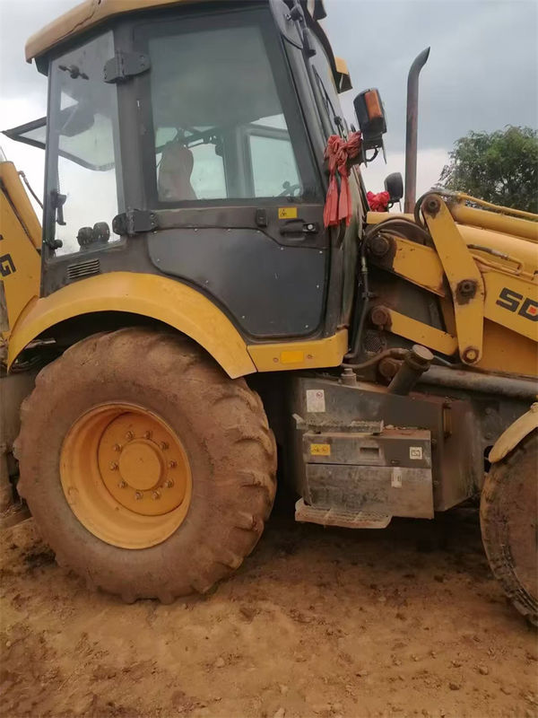 Origem Usado SDLG B877 Carregador de retroescavadeira com balde dividido Segunda mão SDLG Carregador de retroescavadeira de rodas