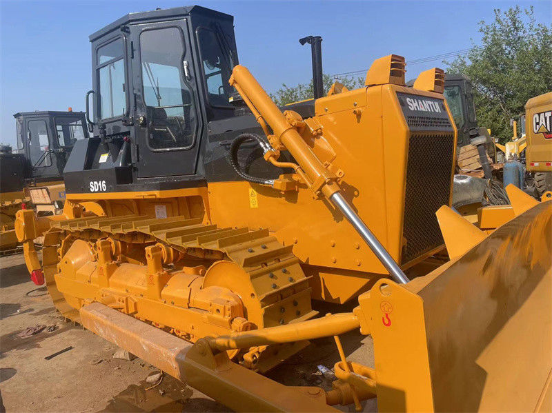 China Usado SHANTUI SD16 Bulldozer Tractor de segunda mão Dozer pronto para trabalhar