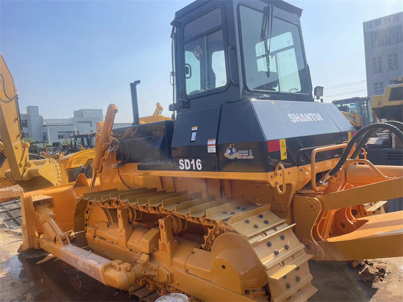 China Usado SHANTUI SD16 Bulldozer Tractor de segunda mão Dozer pronto para trabalhar