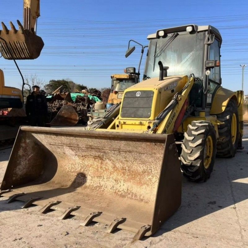 Cor Original New Holland Carregador Backhoe LB85 Trator Industrial