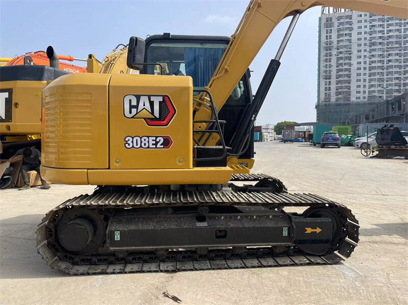 Escavadeira Caterpillar Usada 308E2 Mini Escavadeira Hidráulica Projetada Para Baixos Custos Operacionais E Em Várias Aplicações