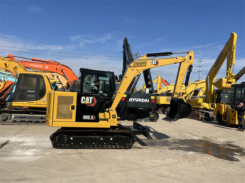 Escavadeira Caterpillar Cat 305.5 Mini Escavadeira de Alta Qualidade para Venda