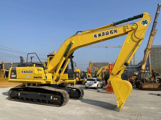 PC200-8 usou a máquina escavadora Used Crawler Excavator de KOMATSU