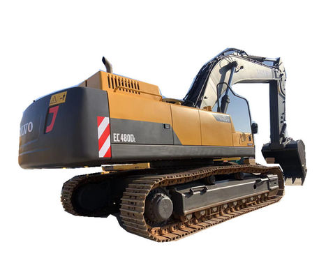 EC480D usou a máquina escavadora hidráulica da esteira rolante da máquina escavadora EC480DL de Volvo
