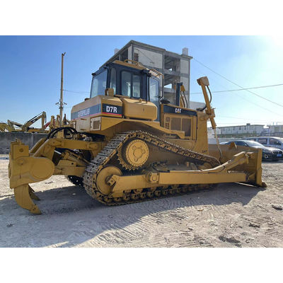 D7R usou a escavadora seguida amarela da escavadora de Caterpillar