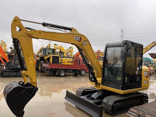 O CAT usado Caterpillar 305.5E2 de Mini Excavator usou a máquina escavadora da esteira rolante