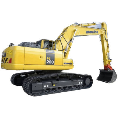PC220 usou a máquina escavadora de Japão
