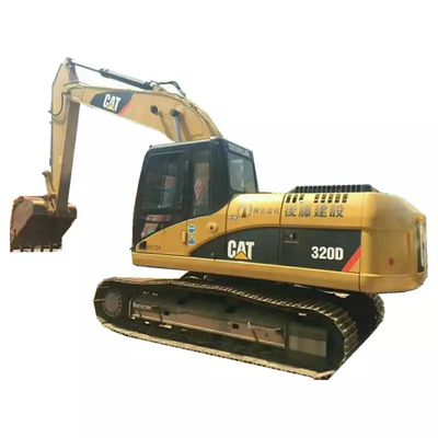 20 toneladas de máquina escavadora usada 320D 315 307 de Caterpillar amarelos