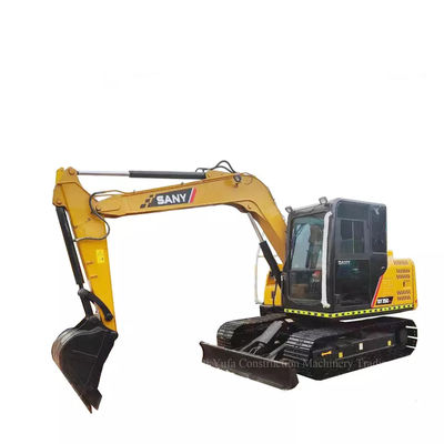 SY75C pro Mini Used Sany Excavator 7500kg de 7,5 toneladas