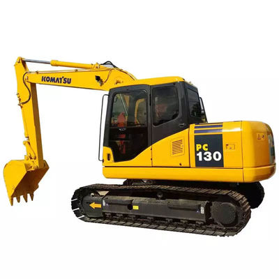 O tipo japonês usou o meio da máquina escavadora 130 de KOMATSU 13 toneladas