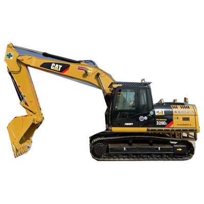 20 máquina escavadora Caterpillar 320D da máquina escavadora 325C 320C do CAT 320D de Ton Used