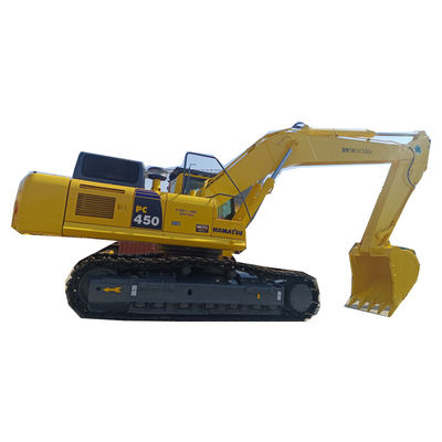 PC450-8 usou a máquina escavadora Used Earthmoving Equipment de Komatsu PC450 da máquina escavadora de Japão
