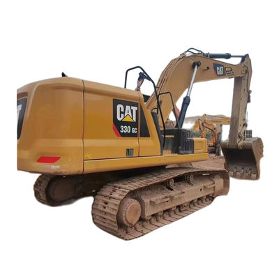 O CAT 320 320D 330GC usou a máquina escavadora Earth Moving Machinery da esteira rolante