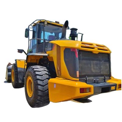 Equipamento de construção hidráulico usado do carregador da roda de LiuGong 856H