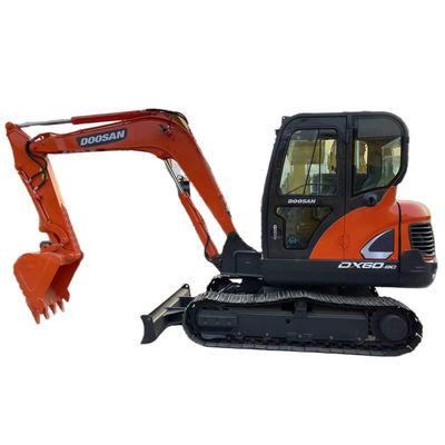 Escavadora usada de Mini Digger High Efficiency With Blade da máquina escavadora de Doosan DX60 9C