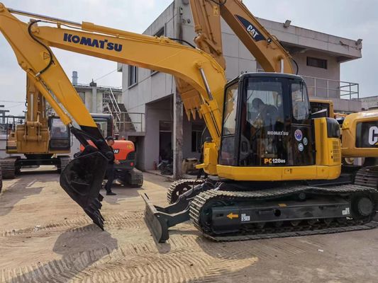Usado Japão Komatsu PC128US Escavação de segunda mão Komatsu PC128 Máquinas de construção