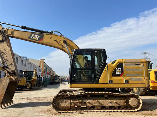Excavadora original usada CAT 320GC Ano 2018 Excavadora segunda mão Caterpillar 320