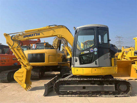 Excavadora original japonesa Komatsu Pc78us Mini Excavadora