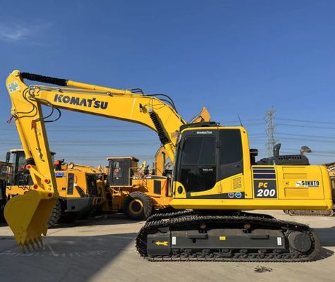 90% novo tipo de rastreador usado Komatsu PC200 Japão Fabricação Excelente desempenho Pouco usado