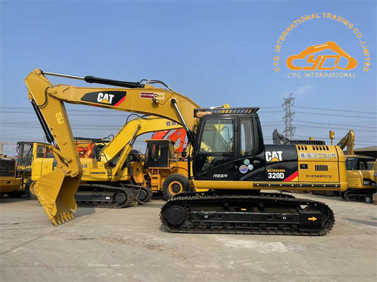 Excavadoras CAT usadas com motor de injetor mecânico Excavadora usada Caterpillar 320