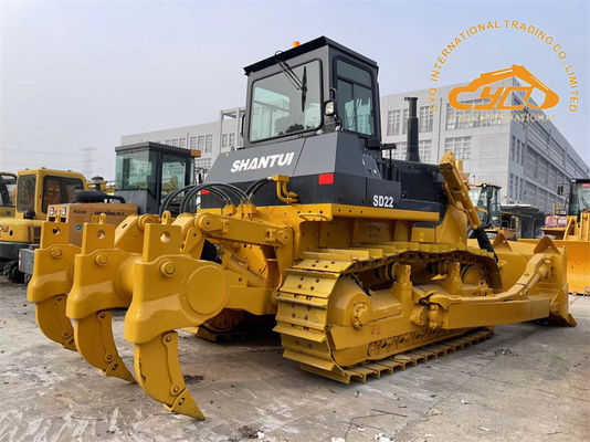 Tipo de rastreador Usado Shantui SD22 Bulldozer Tractor de segunda mão Dozer