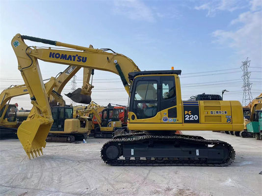 Excavadora japonesa usada de alta qualidade Komatsu PC220-8 Excavadora PC200 PC220 PC240