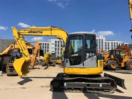 Excavadora original japonesa usada Komatsu PC78us Excavadora de rastreamento PC78US-6 Mini Excavadora
