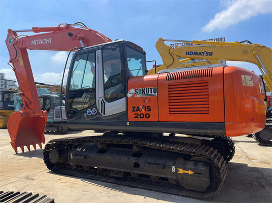 Excavadora usada Hitachi Zx200 20000kgs Japão Excavadora usada Hitachi ZX200-3G