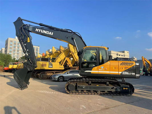 22 toneladas Usado Hyundai R220LC-9S Excavadora Hyundai 220 Escavação de Minas