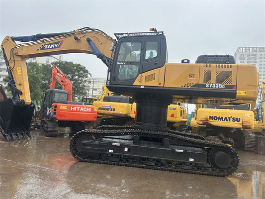 Nova China Sany Sy335C escavadeira chassi elevado 33 toneladas escavadeiras