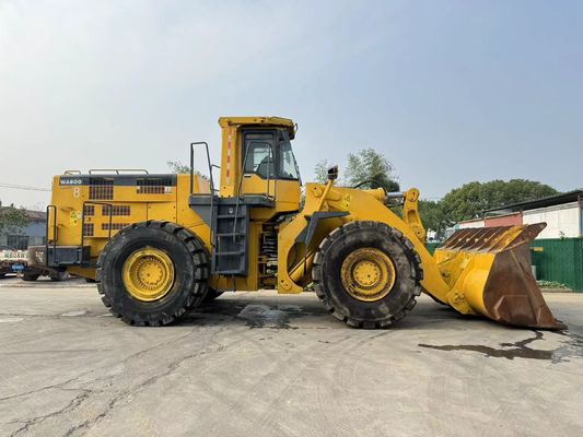 Carregador de rodas usado Komatsu WA600 de segunda mão