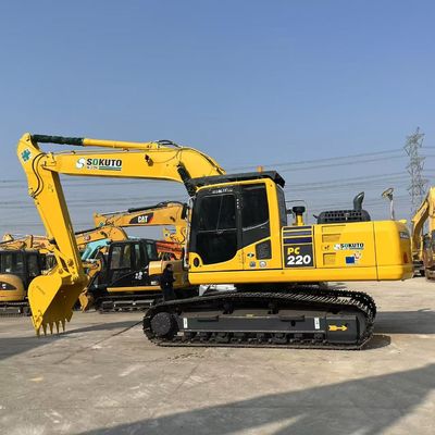 Excelente estado Komatsu PC220 8 Excavadora com segurança máxima 22 toneladas