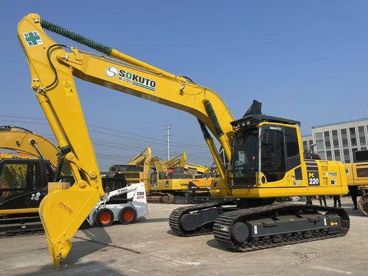 Excavadoras usadas Komatsu PC220-8 22 tonelagem Excavadoras Komatsu