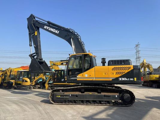 Excavadora Hyundai 330LC-9S de alto desempenho 33 toneladas