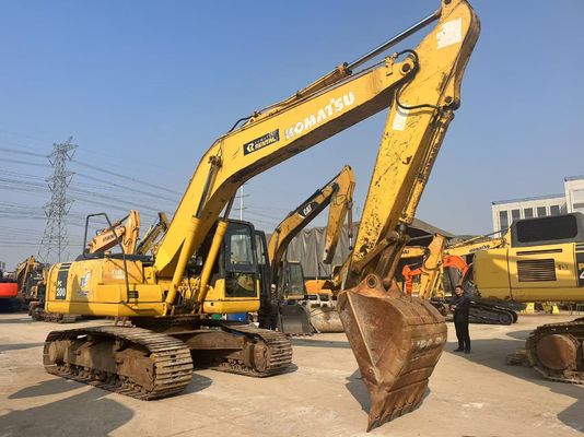 Excavadora komatsu PC220-7 usada de alto desempenho 22 toneladas excavadora komatsu original