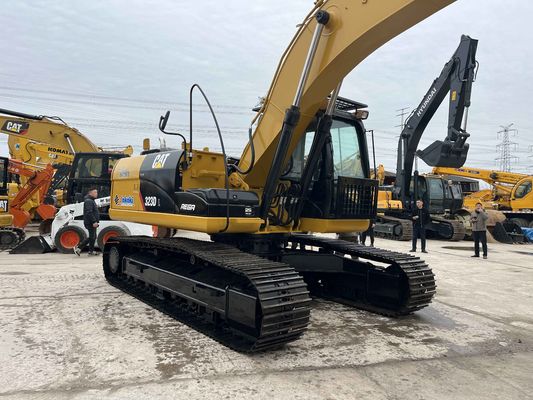 Excavadora de movimentação para construção civil usada CAT 323DL