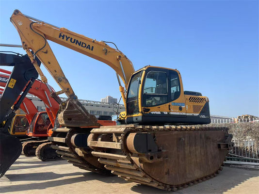 Excavadora usada Hyundai R150LC-9 Excavadora anfíbia