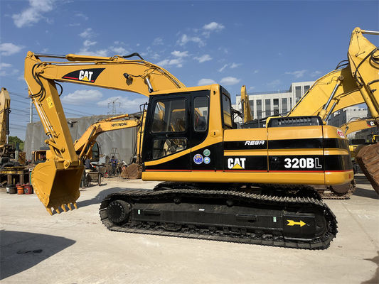 Limpeza Usada Caterpillar 320BL Excavator 20 toneladas Excavator de gato Em boas condições